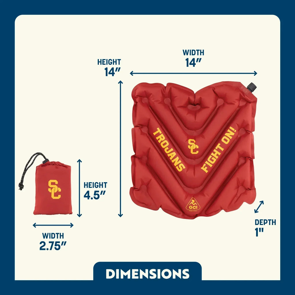 College V Seat™ Inflatable Stadium Cushion - USC Trojans