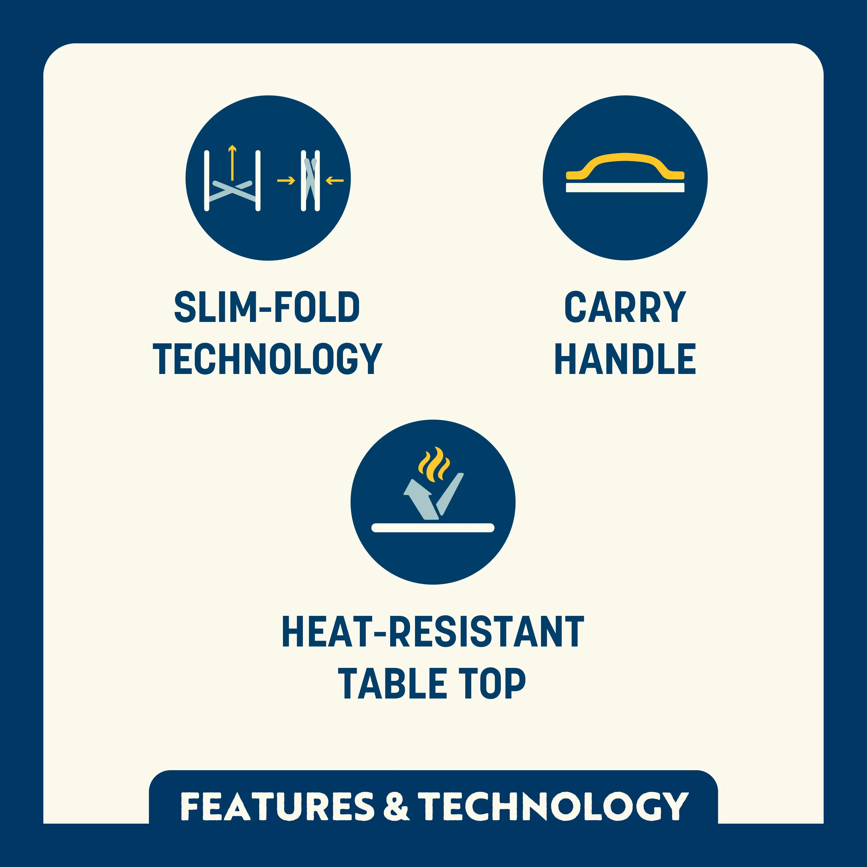Slim-Fold Cook Station™
